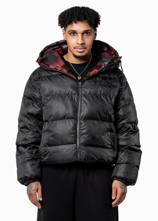 BMS BLACK REVERSIBLE PUFFER