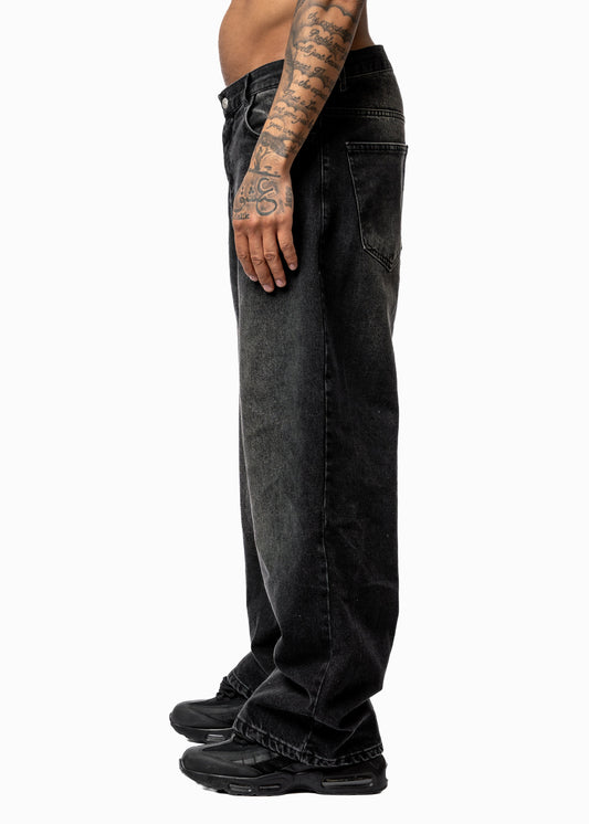 BMS PATCH BLACK DENIM